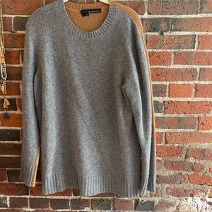 360 cashmere color block sweater